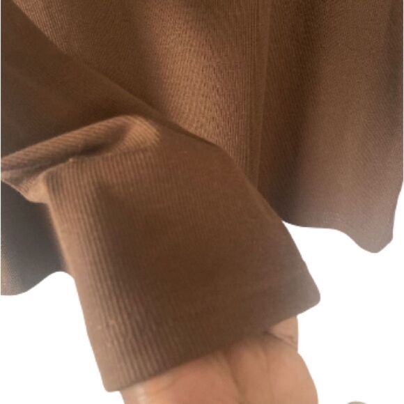 AUTOMET Brown Long Sleeve Women's Top / XL - Picture 4 of 9